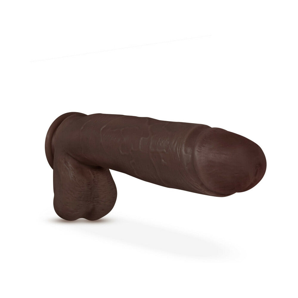 Dr. Skin Mr. Mister 10.5in Dildo Brown