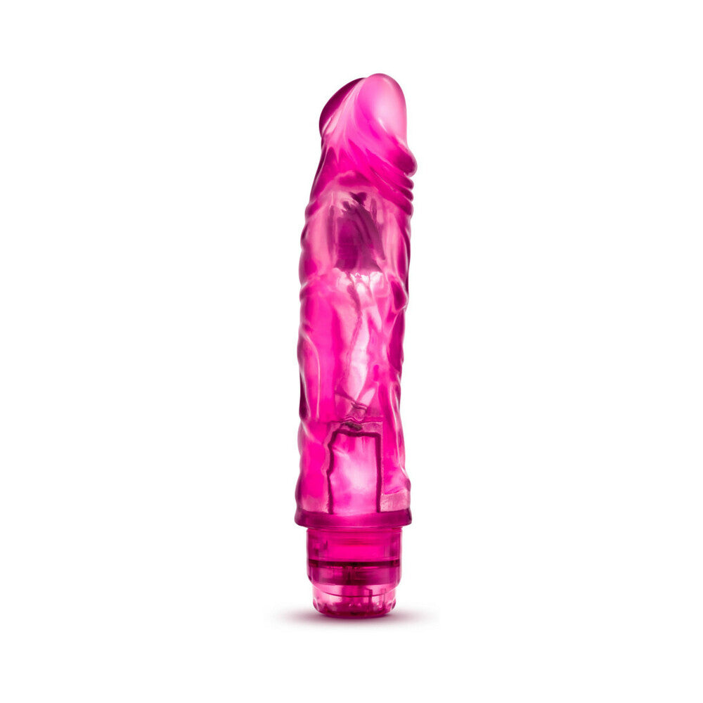 Glow Dicks The Drop 8.5in Vibrat Pink