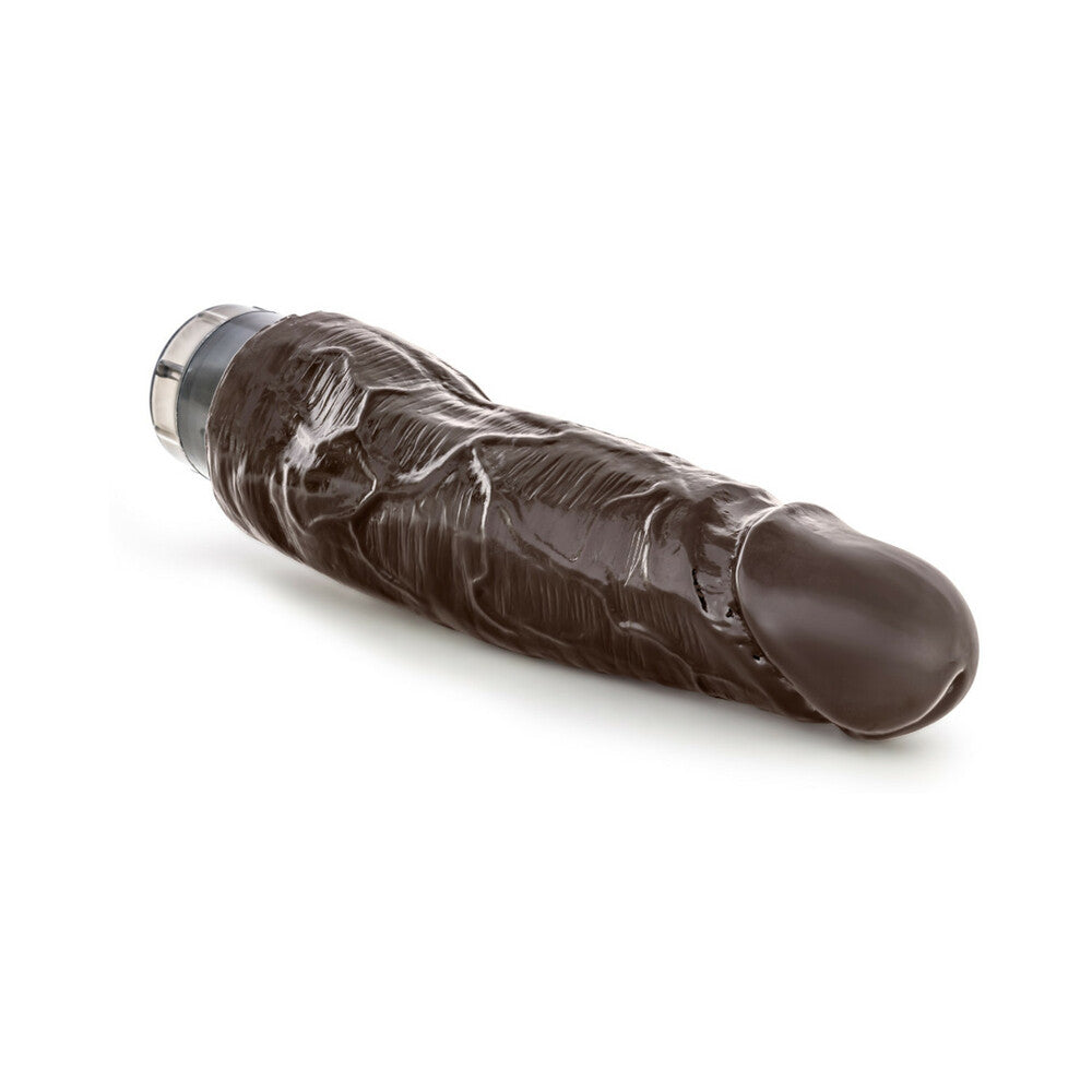 Dr. Skin Vibe 14 Dildo 8in Vibrating Brn