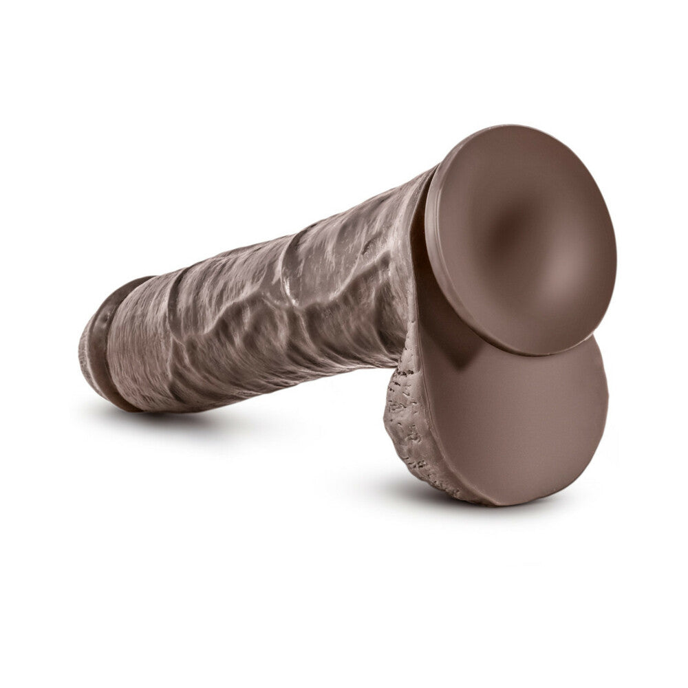 Dr. Skin Mr. Savage 11.5in Dildo Brown