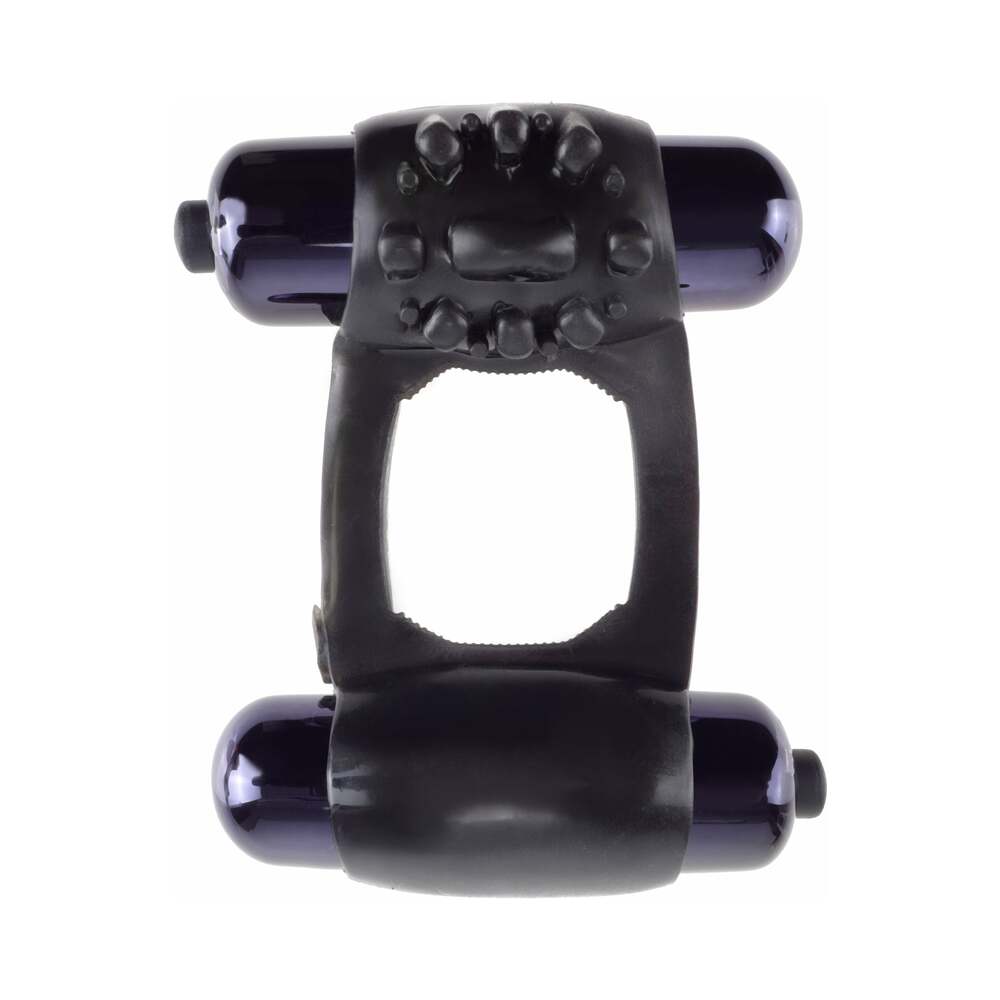 FCR Duo-Vibrating Super Ring Black