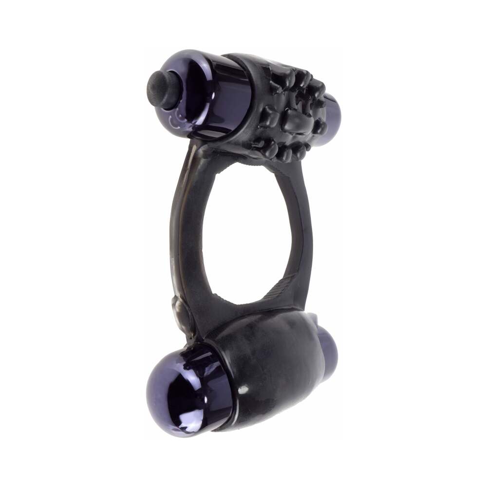 FCR Duo-Vibrating Super Ring Black