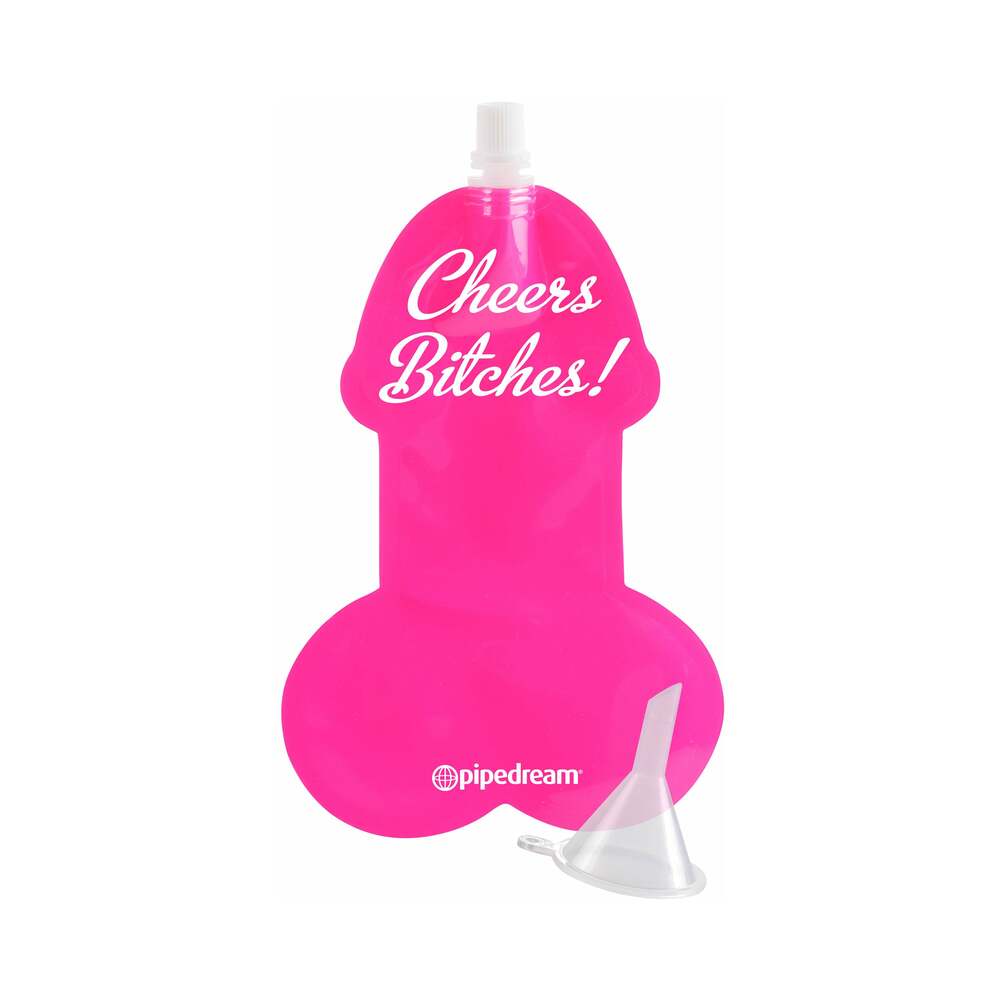 BP Favors 3pc Pecker Party Flask Pink