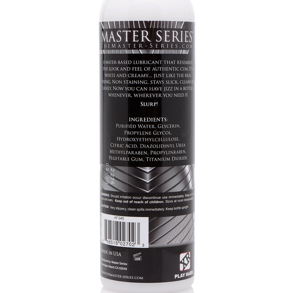 Master Series Jizz Unscented Water-Based Lube