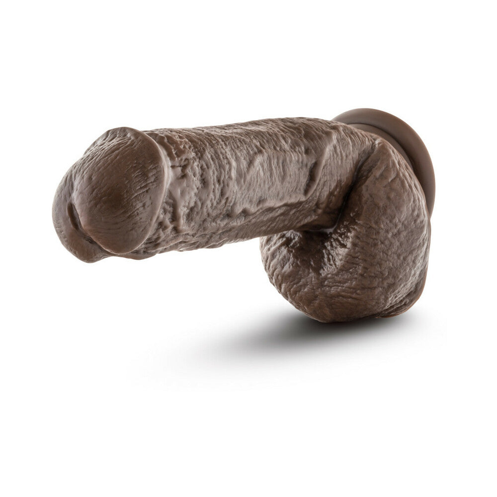 Dr. Skin Mr. D 8.5in Dildo w/Balls Brown