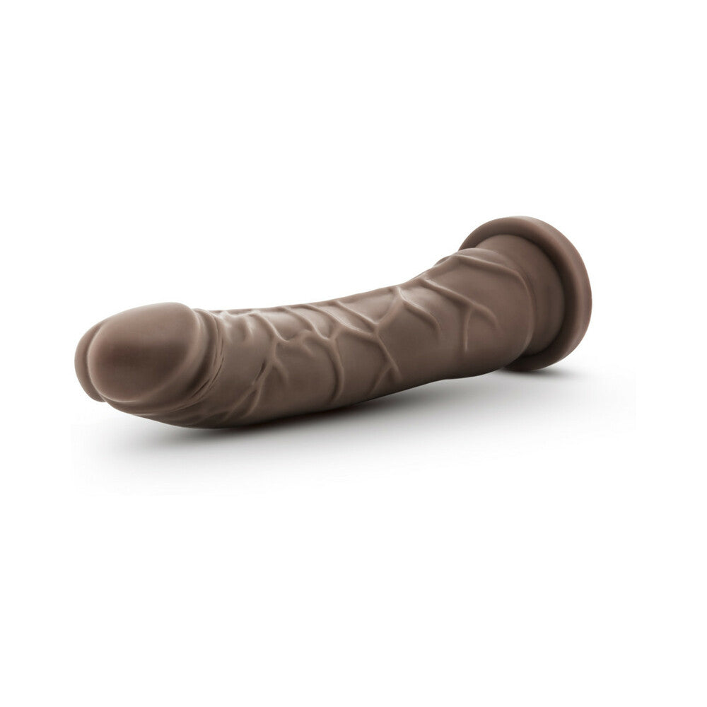 Dr. Skin Basic 8.5in Dildo Brown