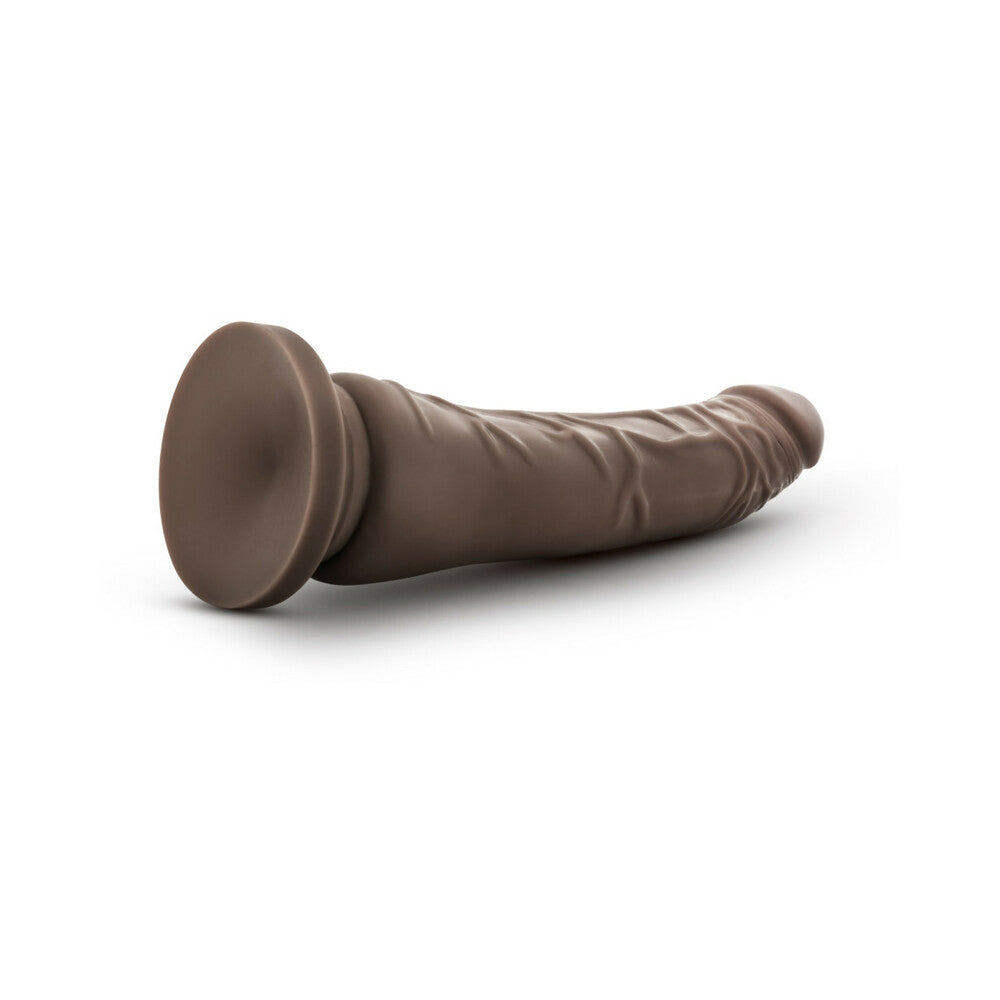 Dr. Skin Basic 8.5in Dildo Brown