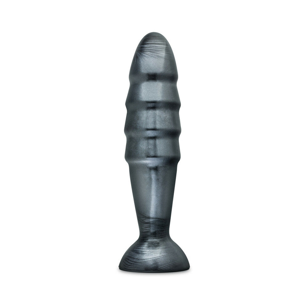Jet Destructor 10.75 in. Anal Plug Carbon Metallic Black