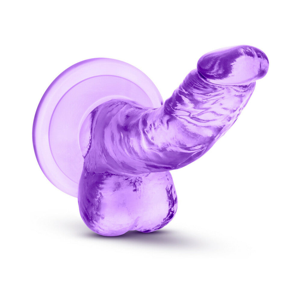 Mini pene morado de 4 pulgadas de Naturally Yours