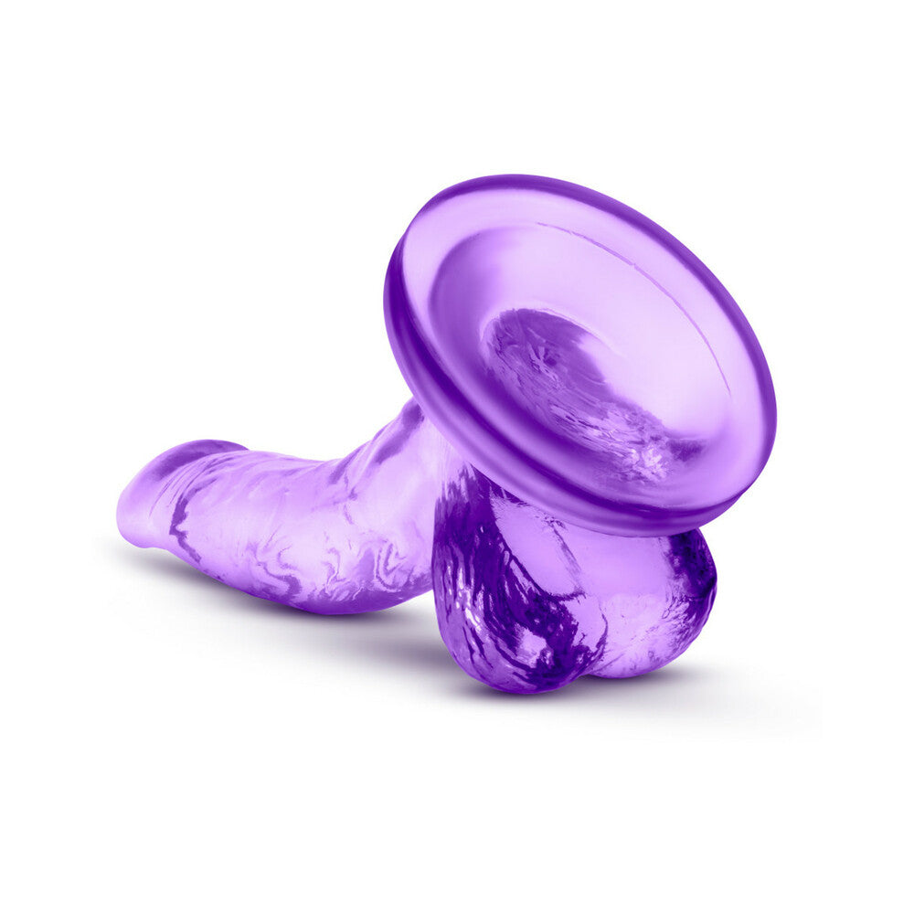 Mini pene morado de 4 pulgadas de Naturally Yours