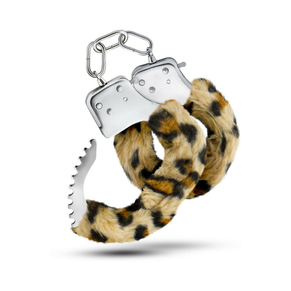 Temptasia Faux Fur Cuffs Leopard