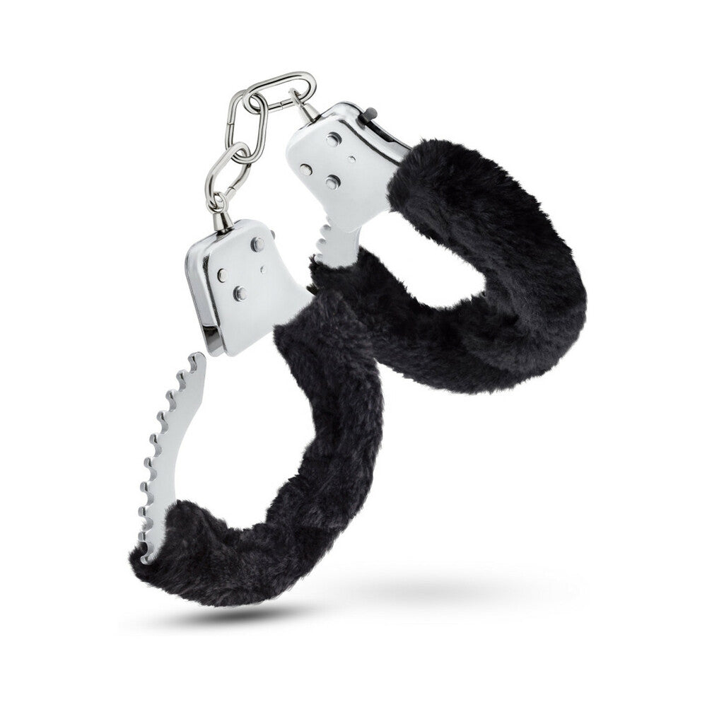 Temptasia Faux Fur Cuffs Black