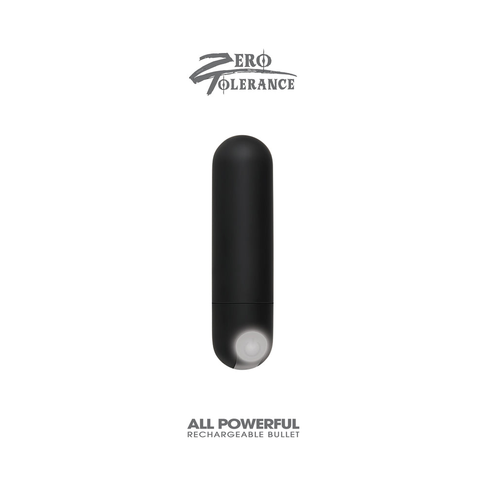 ZT All Powerful Bullet Vibrator Black