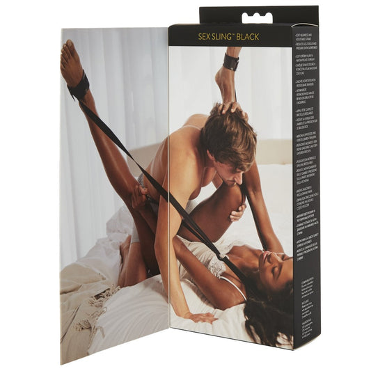 SS Neoprene Sex Sling Black