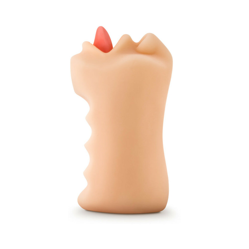 X5 Men Oral Anne Mouth Stroker Beige