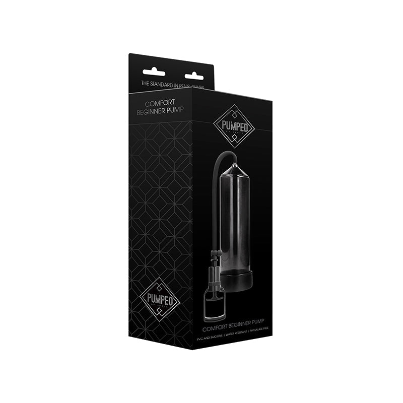 Pumped Comfort Beginner Penis Pump Black