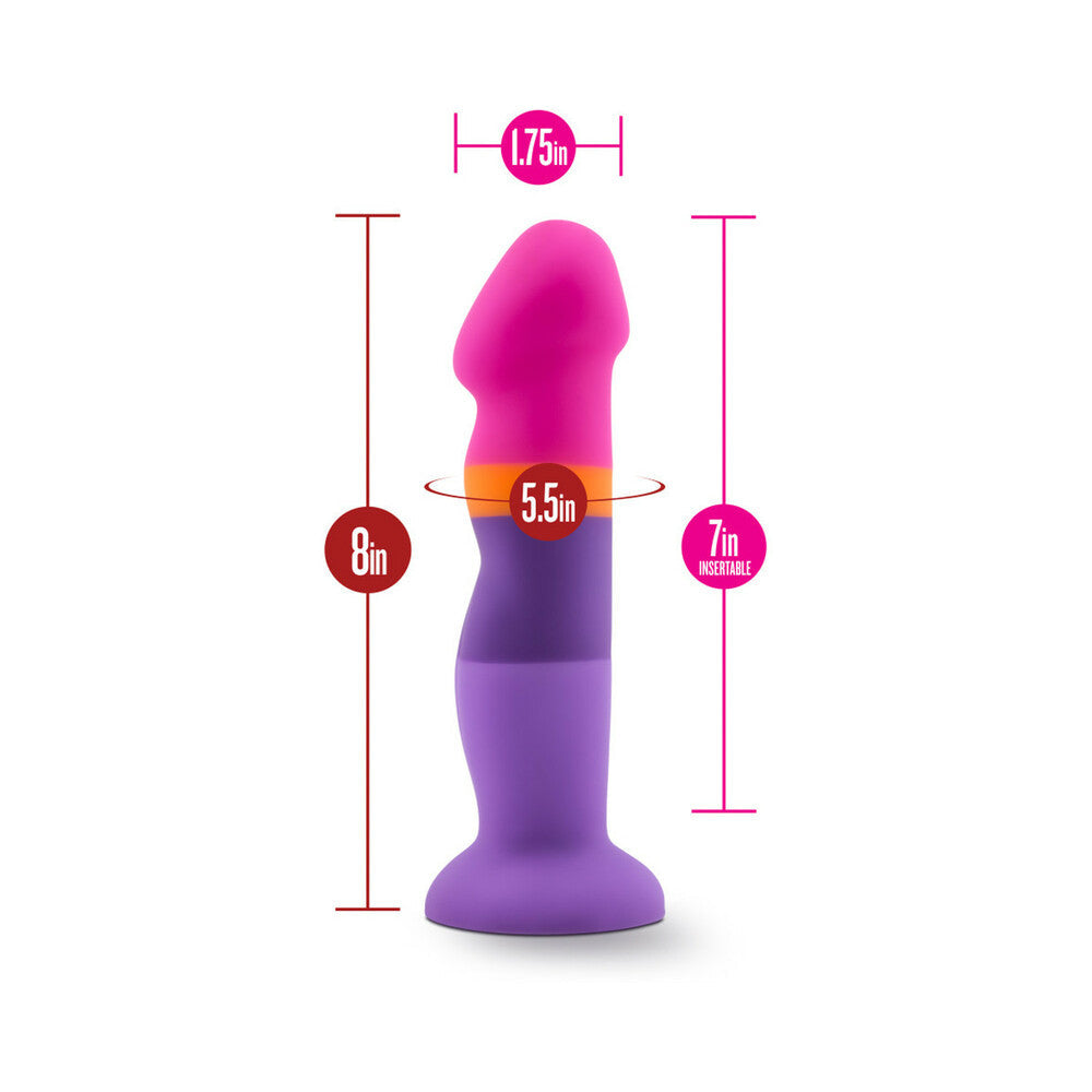 Avant D3 Summer Fling 8in Silicone Dildo