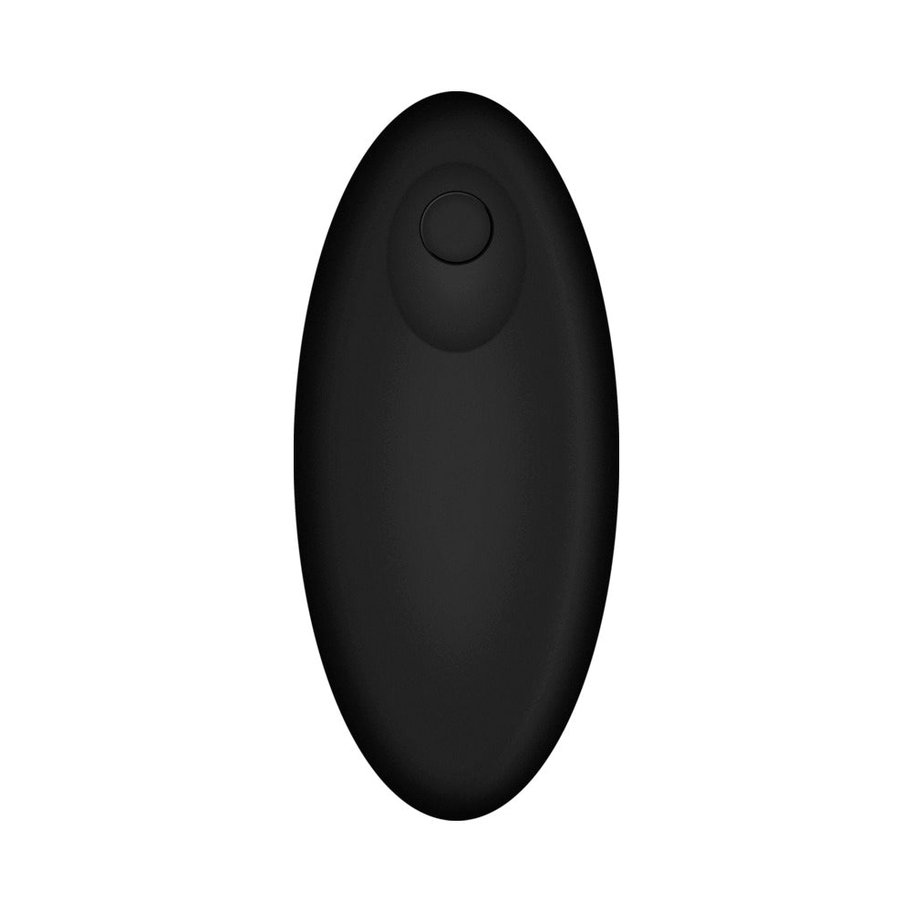 OptiMALE Vibrating P-Massager with Wireless Remote Black
