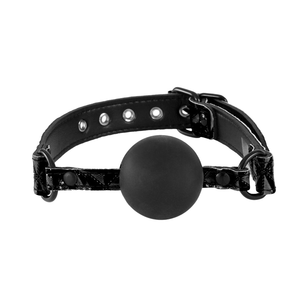 Sinful Soft Silicone Gag Black