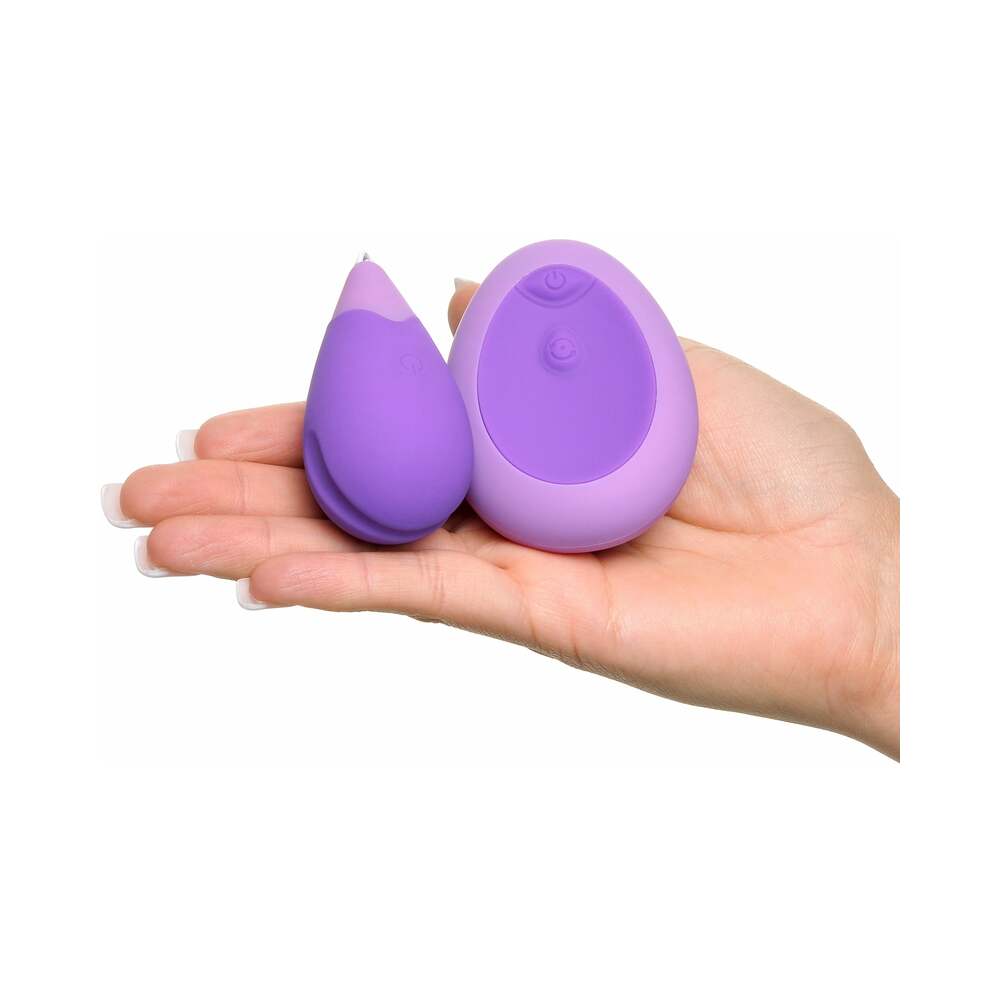 Fantasy For Her Remote Kegel Excite-Her Rechargeable Silicone Trainer Purple