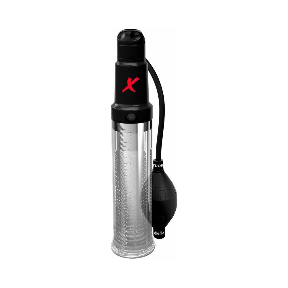 PDX Elite Suck-N-Pump Stroker Clear