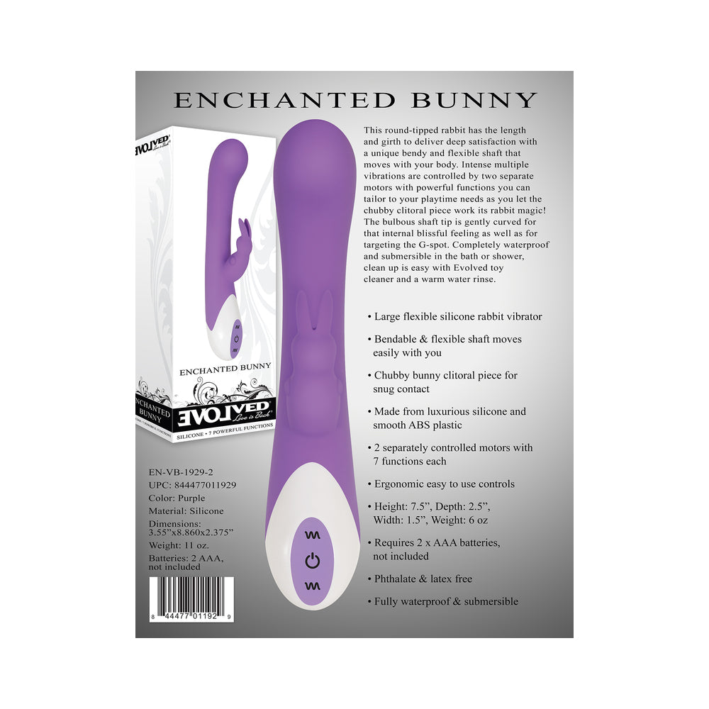 Evolved Enchanted Bunny Vibrator Purple