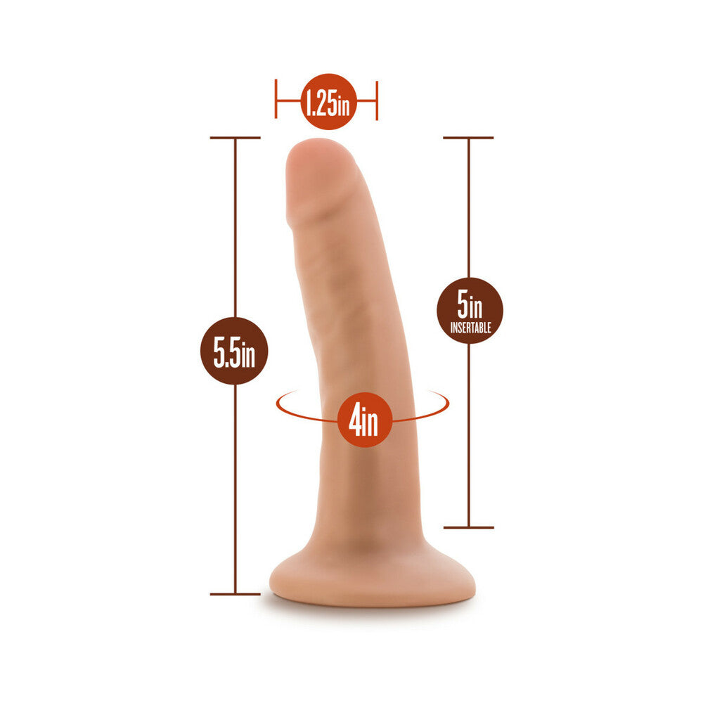 Dr. Skin Realistic 5.5in Dildo Beige