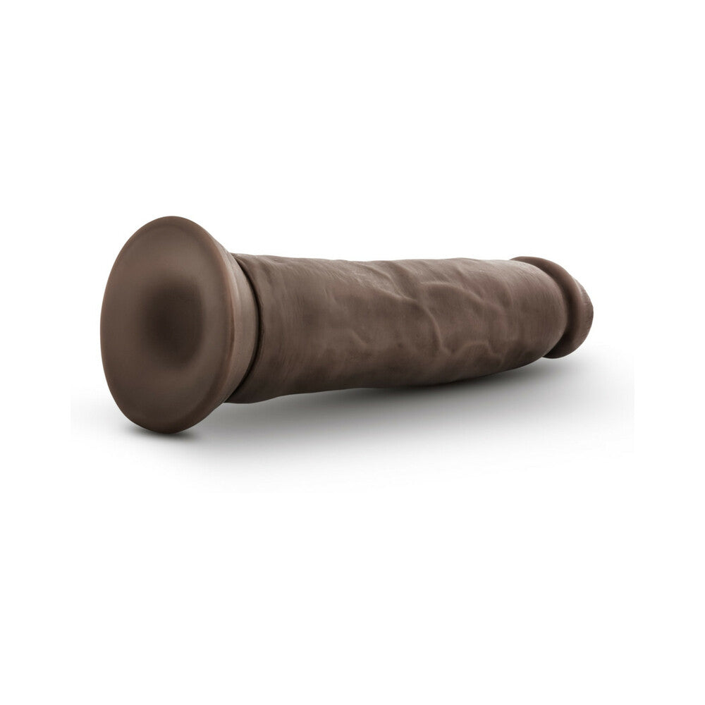 Dr. Skin Realistic 9.5 in. Dildo Brown