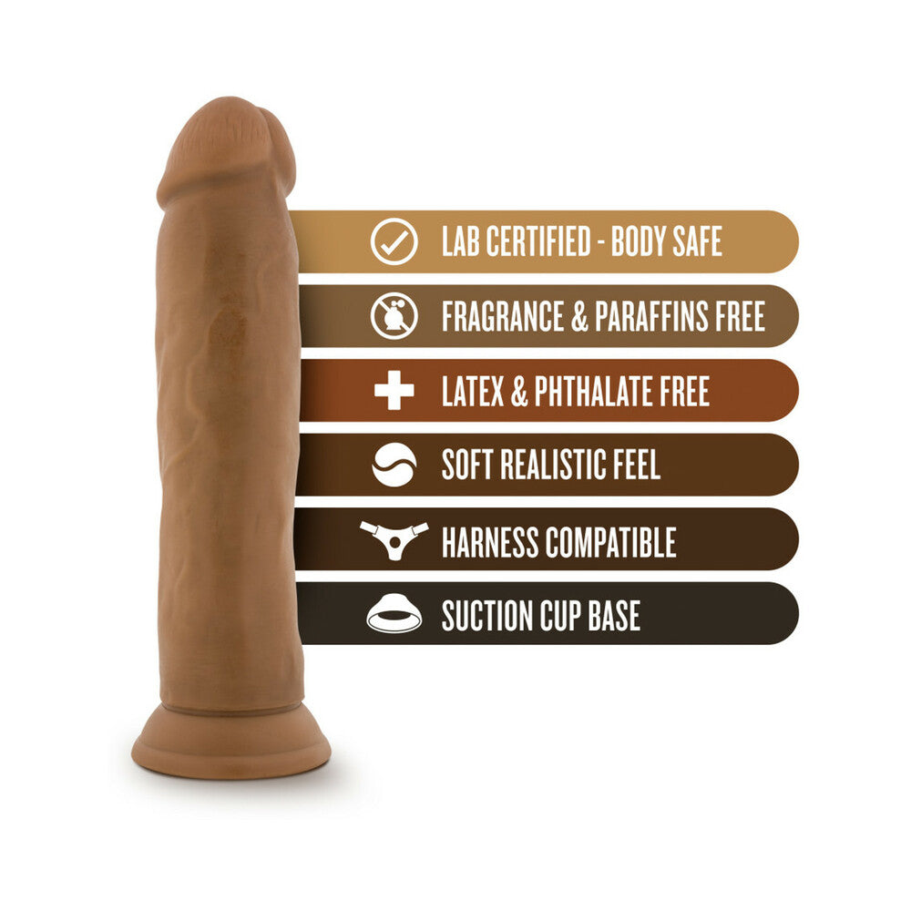 Dr. Skin 9.5in Dildo Tan