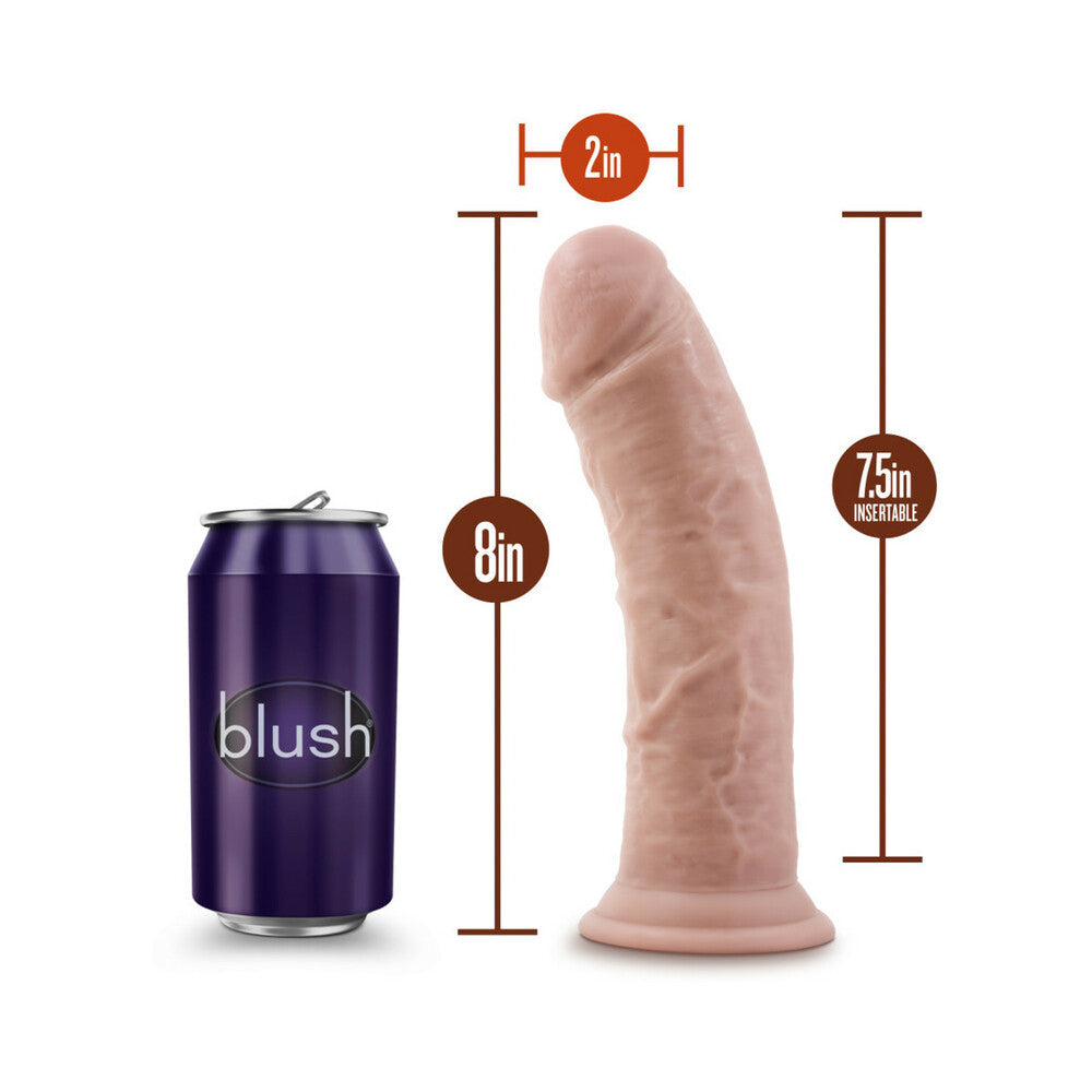 Dr. Skin Realistic 8in Dildo Beige