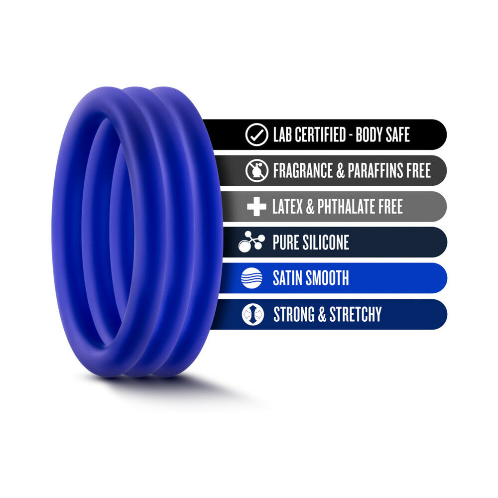 Performance VS1 Sili C-rings 3pk Med Ind