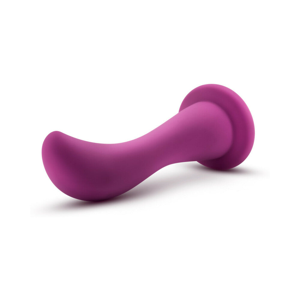 Temptasia Bellatrix 6.25 in. Curved Dildo Plum