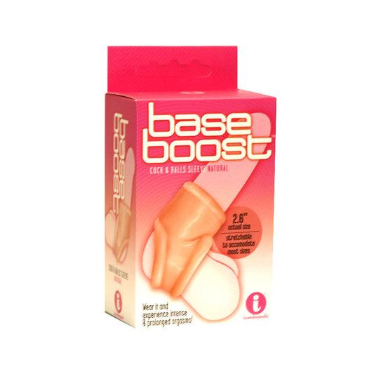 The 9's Base Boost Cock&Ball Slv Natural