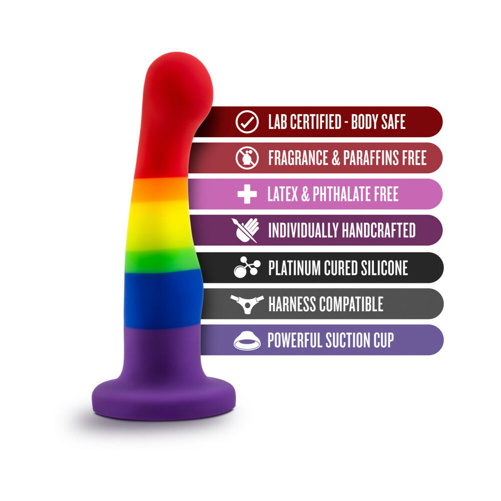 Avant Pride P1 Freedom 6in Silicone