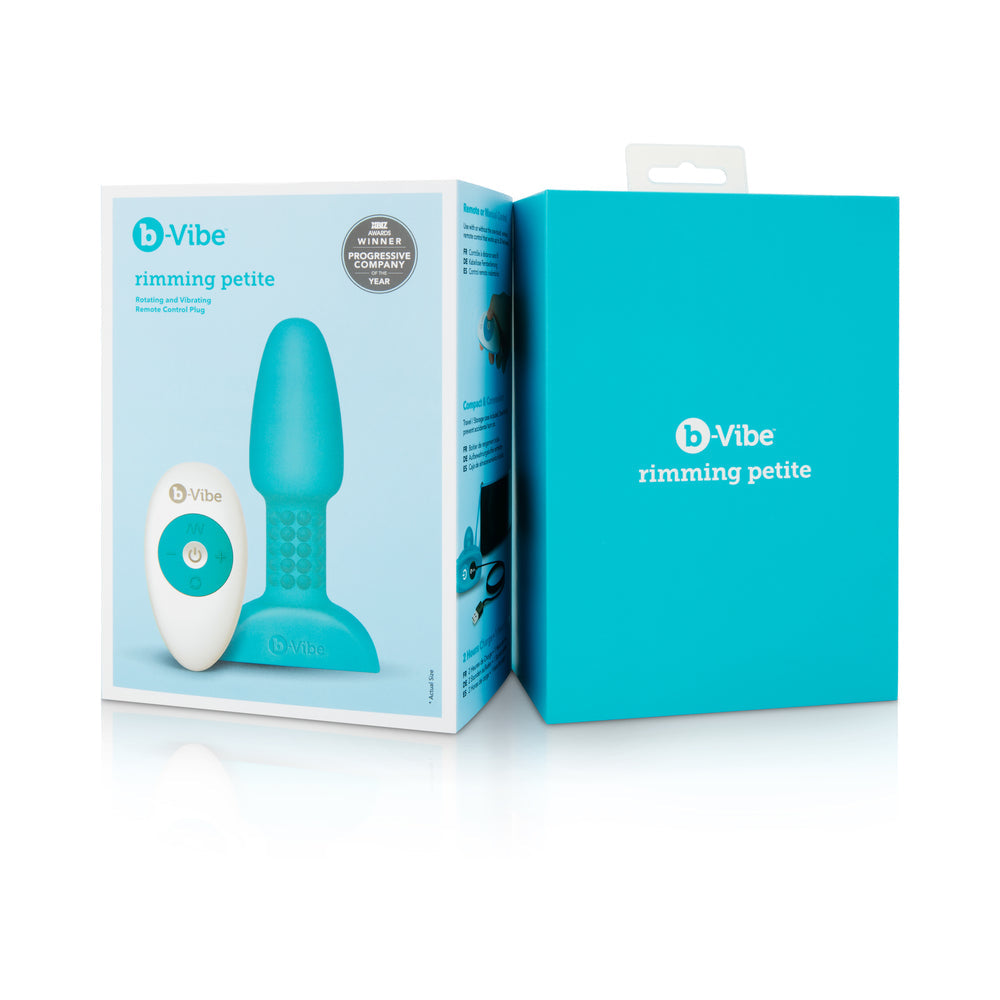 b-Vibe Rimming Petite Anal Plug Teal