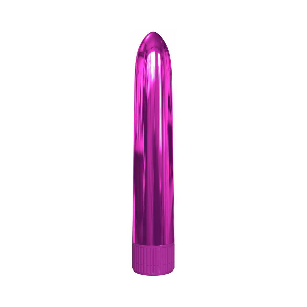 Vibrador PD Classix Rocket de 7 pulgadas, diseño delgado, color rosa