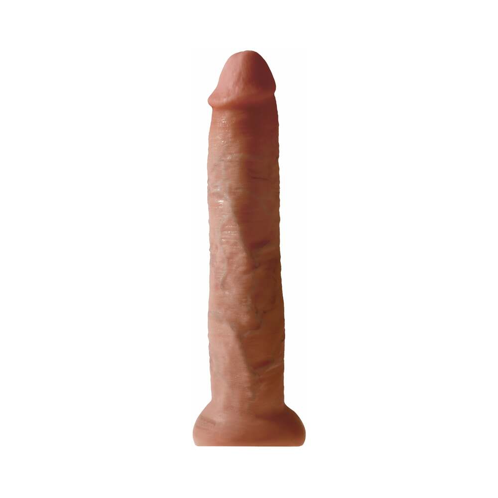 King Cock 13 in. Cock Realistic Dildo With Suction Cup Tan
