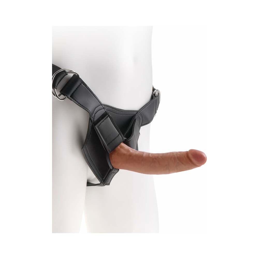 King Cock Strap-On 7 pulgadas para pene color bronce