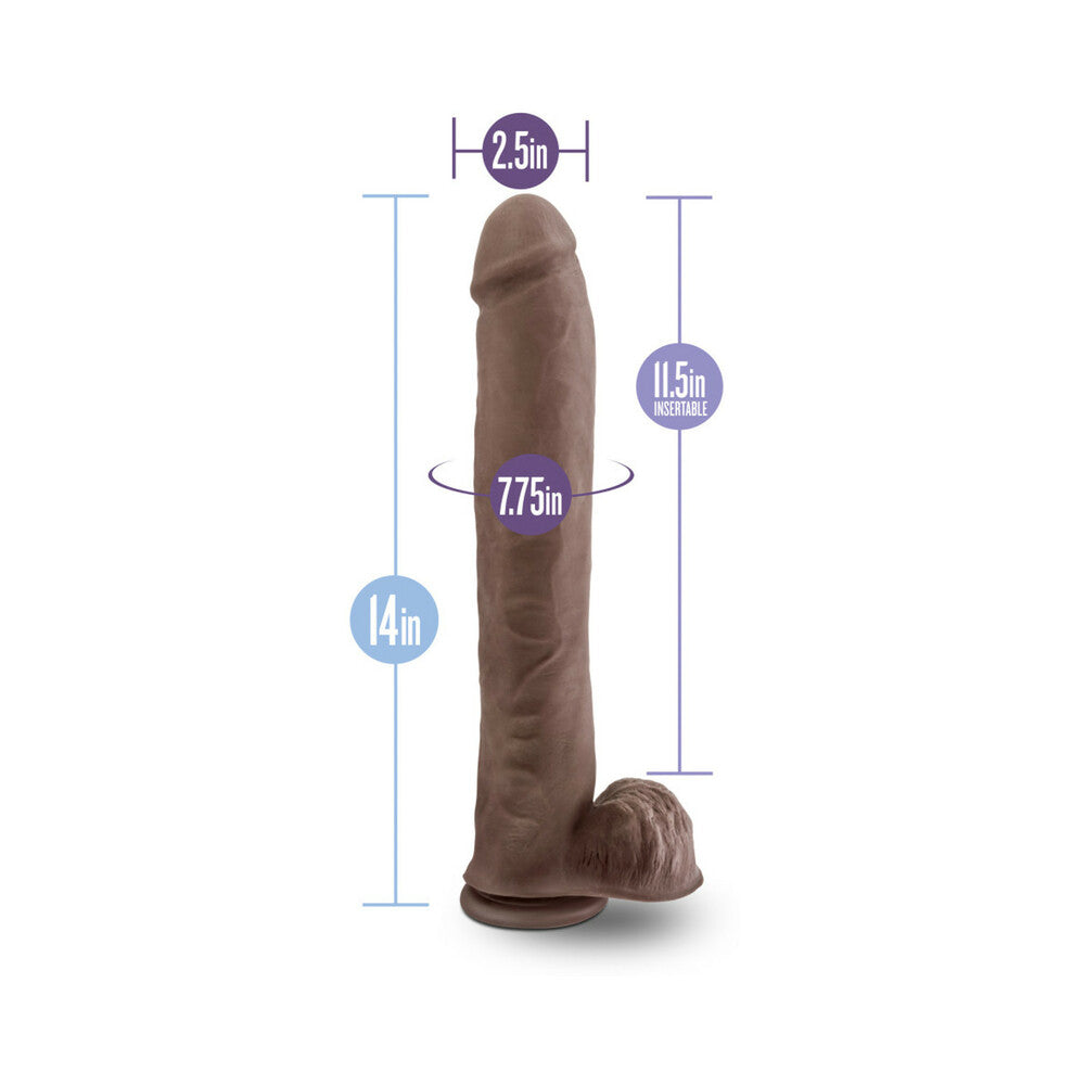 Au Naturel Daddy 14in Posable Brown