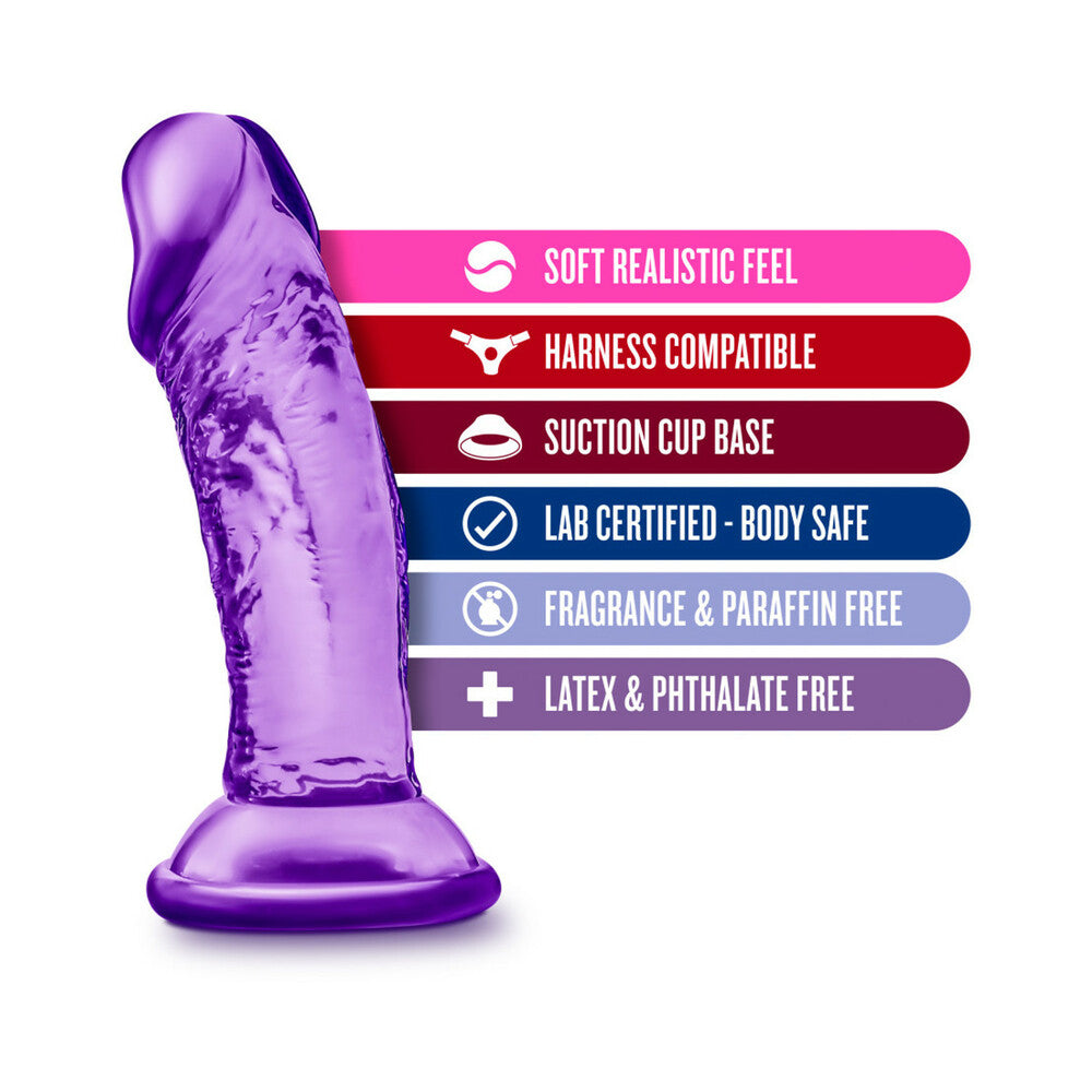 B Yours Sweet n Small 4in Dildo Purple