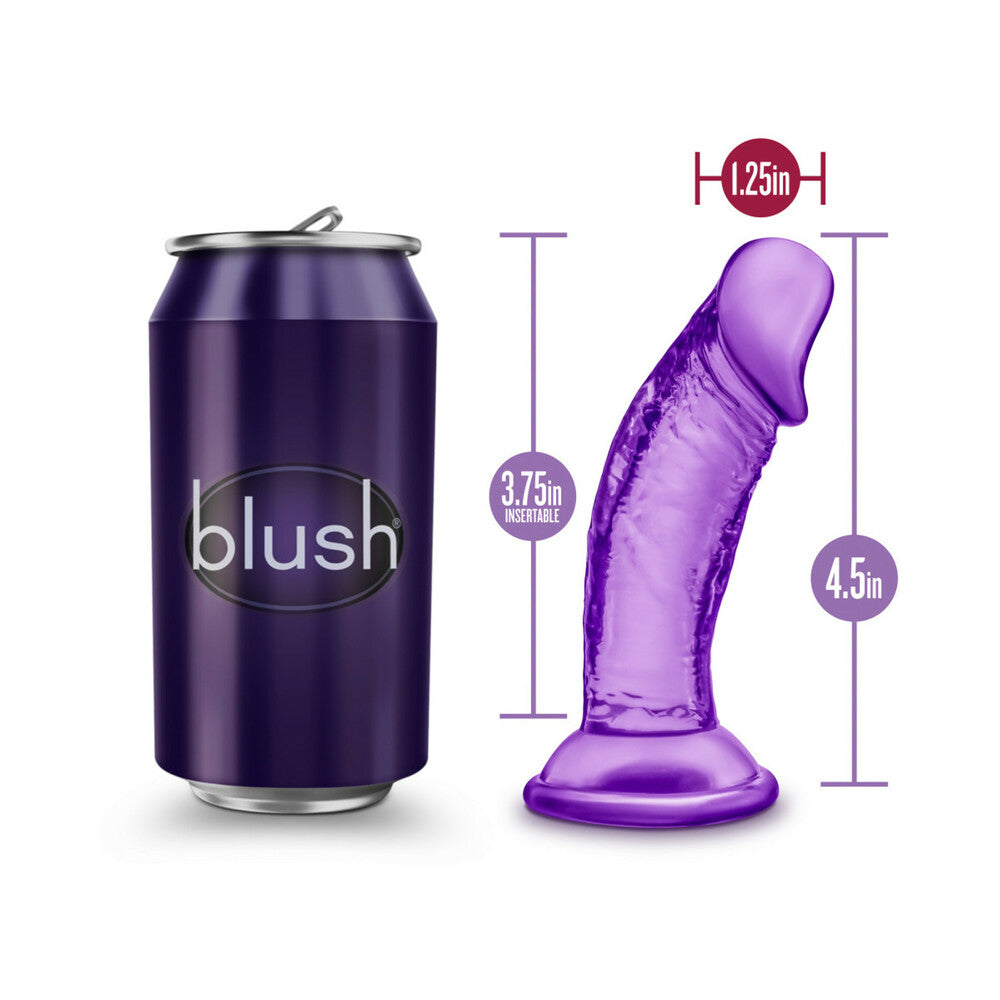 B Yours Sweet n Small 4in Dildo Purple