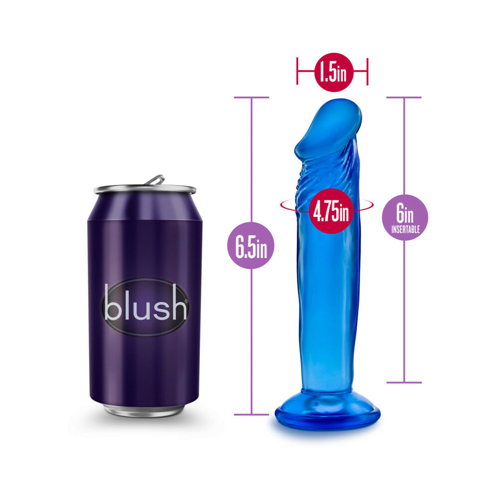 B Yours Sweet n Small 6in Dildo Blue