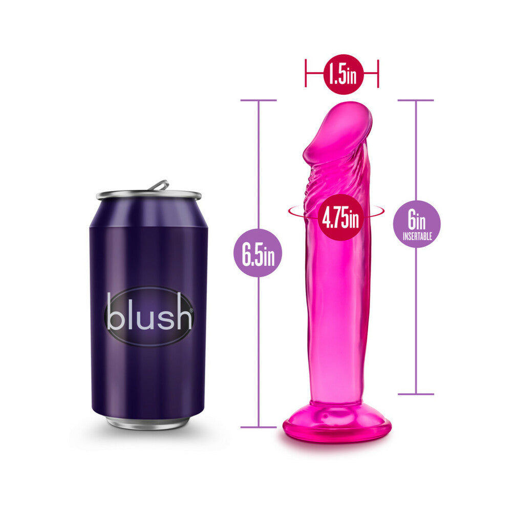 B Yours Sweet n' Small 6 in. Dildo Pink