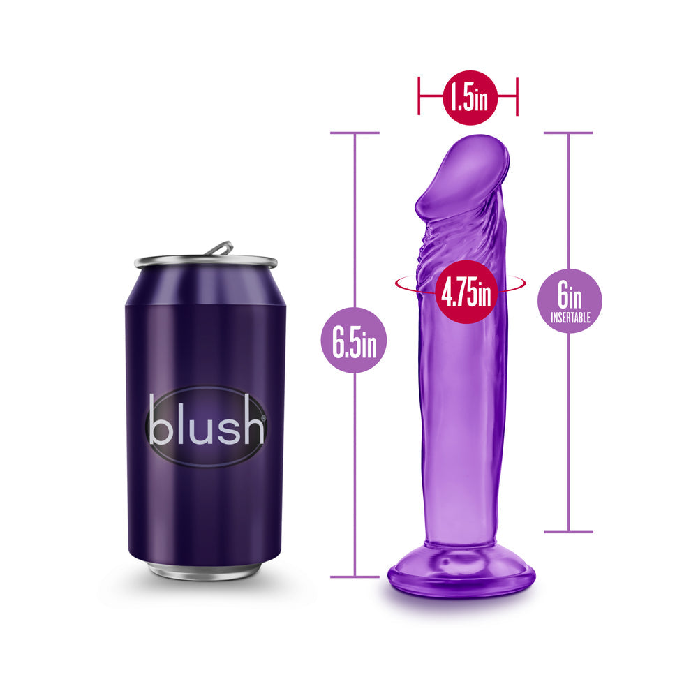 B Yours Sweet n' Small 6.5 in. Dildo Purple
