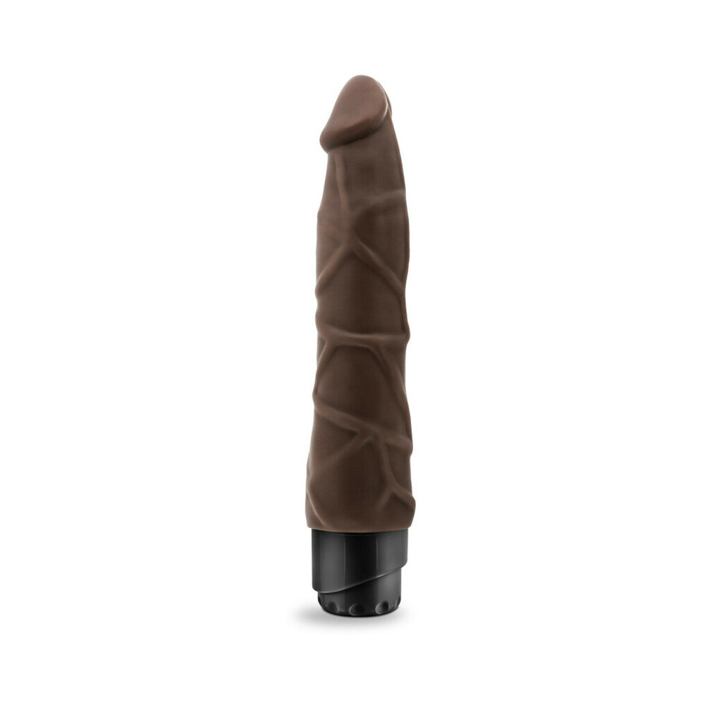 Dr. Skin Vibe 1 Dildo 9in Vibr Brown