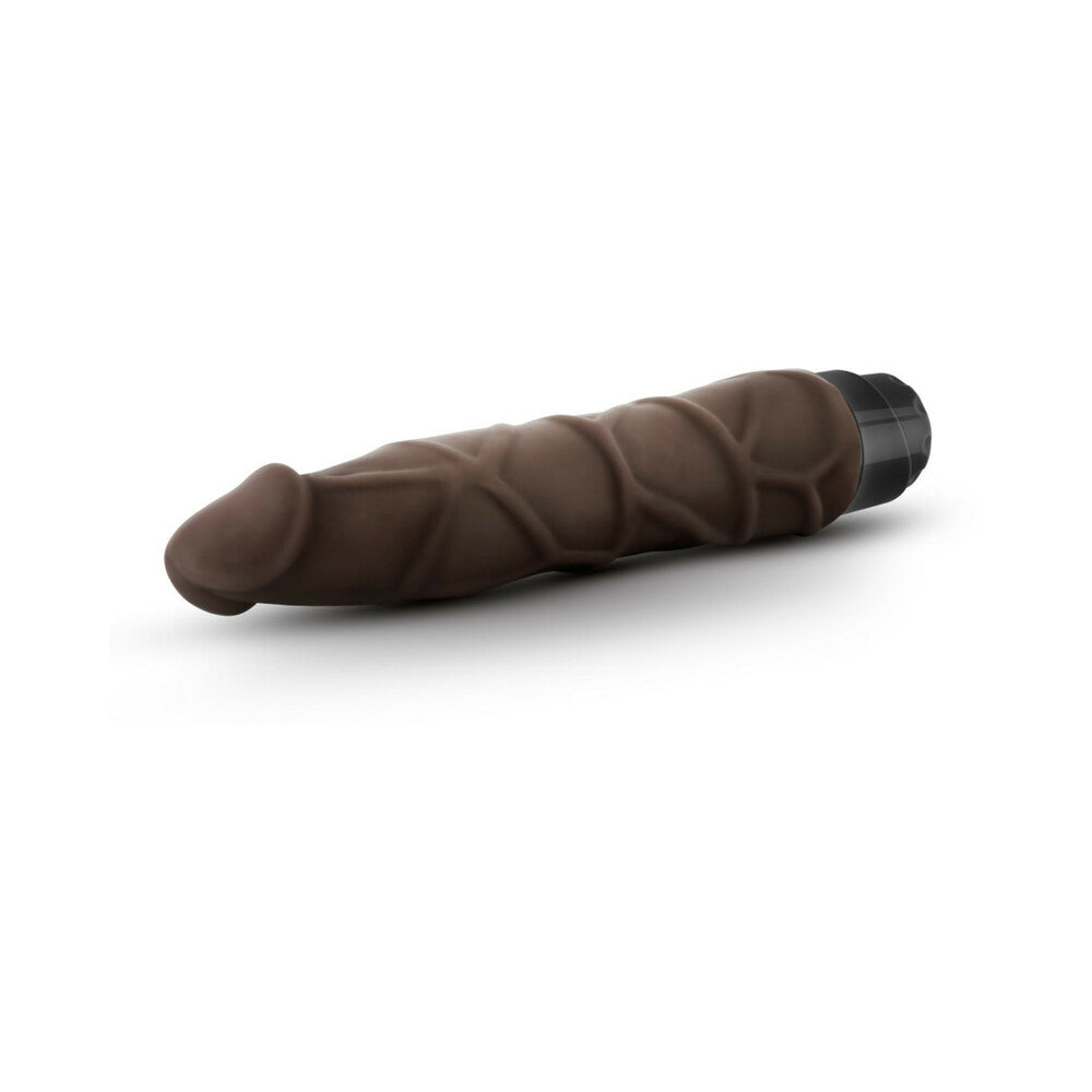 Dr. Skin Vibe 1 Dildo 9in Vibr Brown