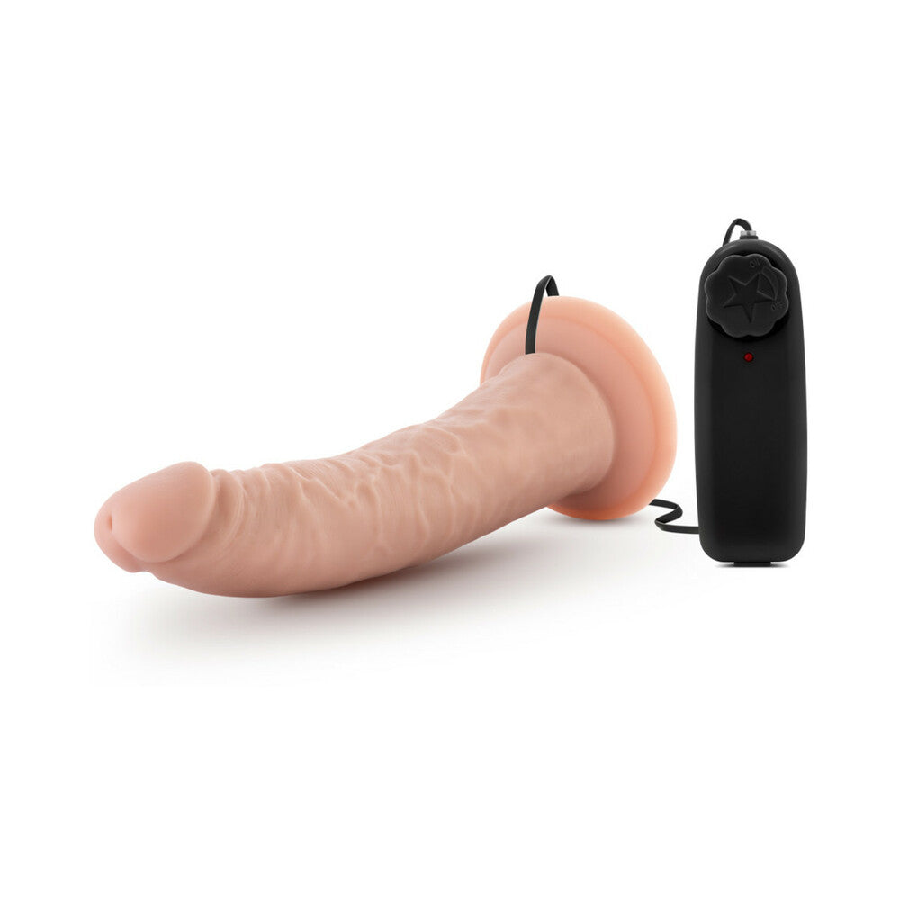 Dr. Skin Dr. Dave 7in Vibr Dildo Beige