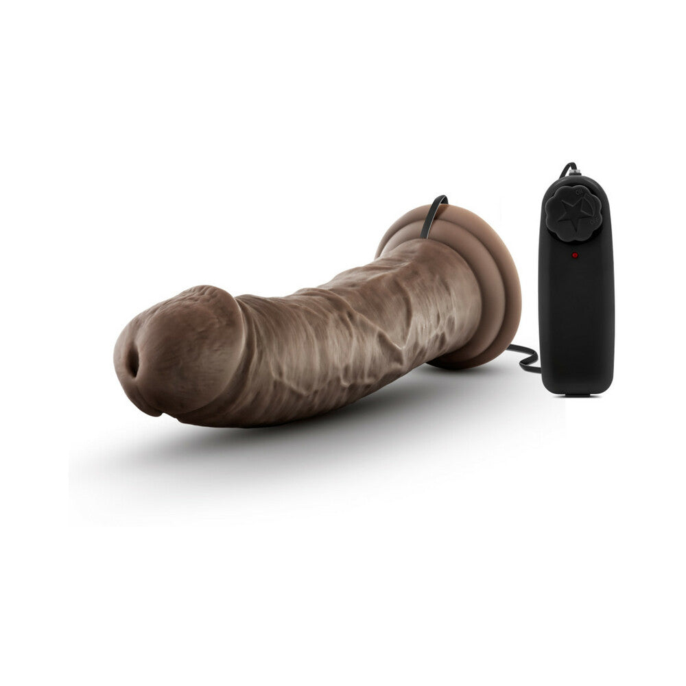 Dr. Skin Dr. Joe 8in Vibr Dildo Brown