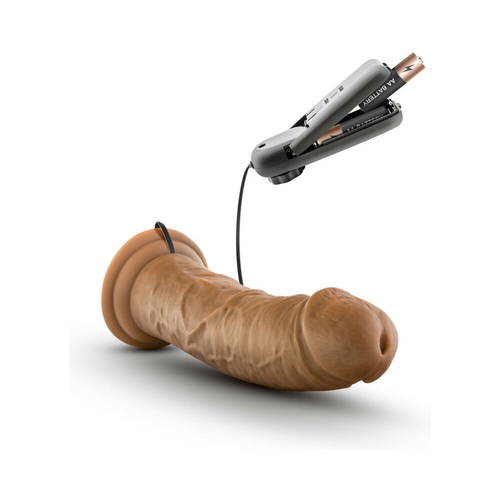 Dr. Skin Dr. Joe 8in Vibrating Dildo Tan