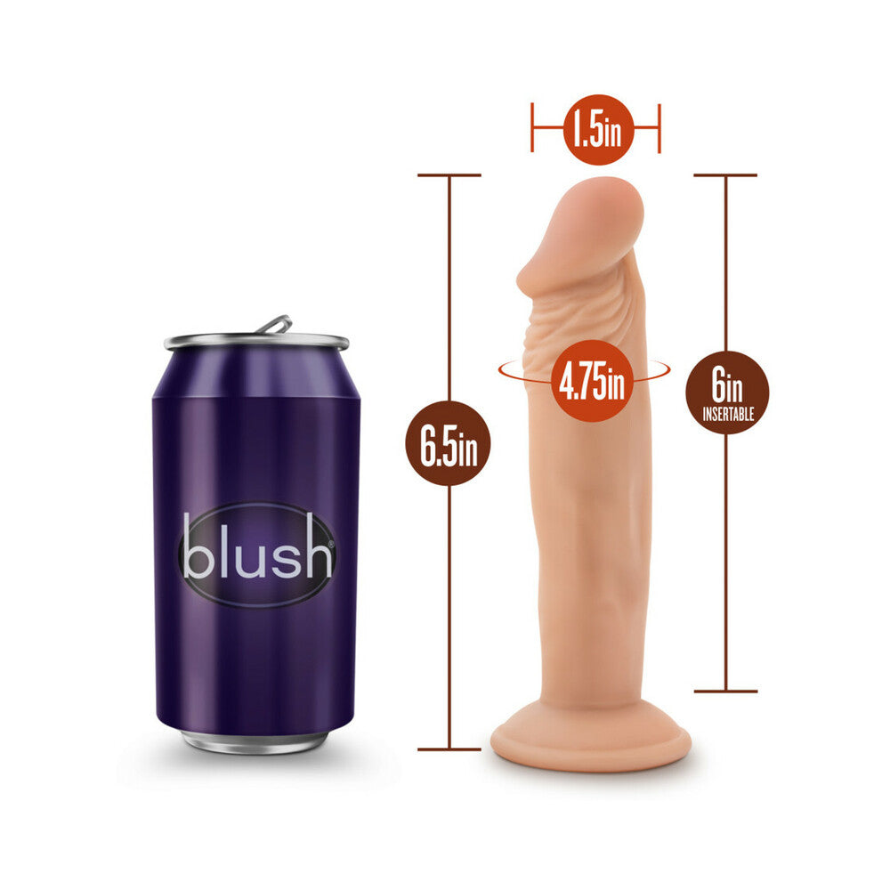 Dr. Skin Dr. Small 6in Dildo Beige